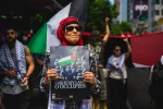 تظاهرات گسترده در ملبورن استرالیا در حمایت از غزه و محکومیت ادامه جنگ و جنایات علیه ملت فلسطین  6