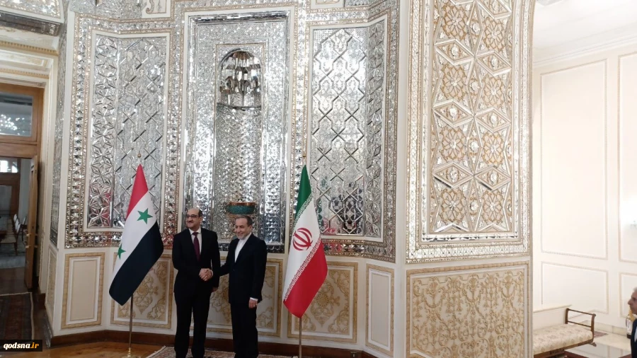 وزير الخارجية يستقبل نظيره السوري في طهران 2