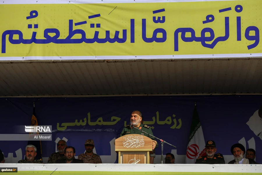 اللواء سلامي: يجب قطع الشريان الاقتصادي الصهيوني لتلقي المعدات العسكرية 2