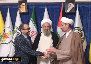 انتخاب حجة الإسلام والمسلمين فلاحي نائباً لأمين عام جمعية الدفاع عن الشعب الفلسطيني