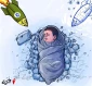 موشکهای اسرائیلی و سرما، قاتلان کودکان غزه