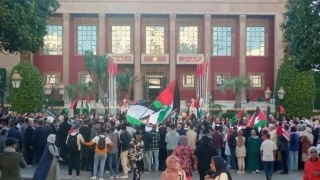 تجمع اعتراضی در مغرب در محکومیت نسل‌کشی در غزه