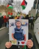همبستگی با خبرنگاران غزه در پاریس فرانسه 5
