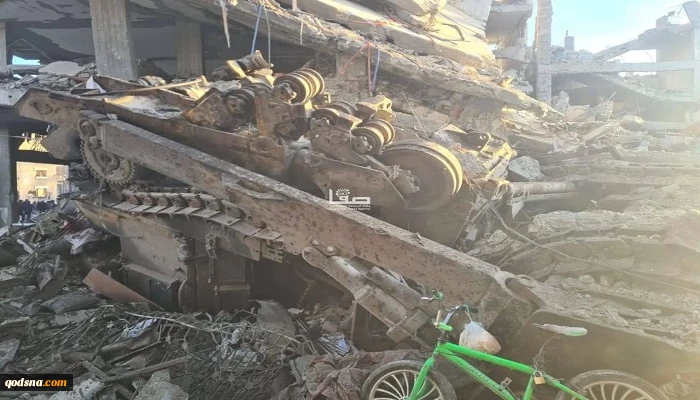 آليات عسكرية اسرائيلية دمرتها المقاومة في غزة 2