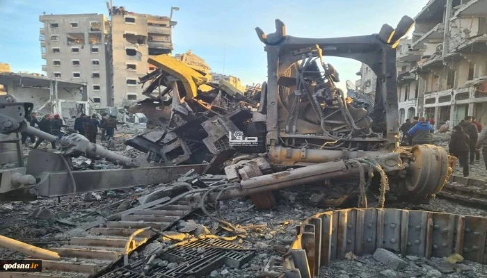 آليات عسكرية اسرائيلية دمرتها المقاومة في غزة 2