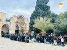 حضور ۵۰ هزار نفر در نماز جمعه مسجد الاقصی  2