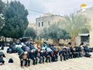 حضور ۵۰ هزار نفر در نماز جمعه مسجد الاقصی  3