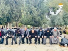 حضور ۵۰ هزار نفر در نماز جمعه مسجد الاقصی  7