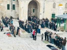 حضور ۵۰ هزار نفر در نماز جمعه مسجد الاقصی  8