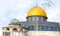 جشن فلسطینی‌ ها در مسجد الاقصی پس از آتش‌ بس