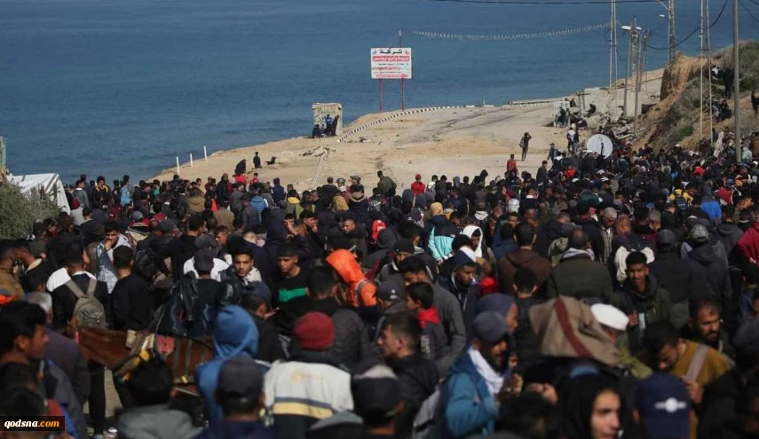استمرار عودة النازحين الفلسطينيين إلى شمال غزة لليوم الثالث  2