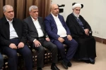 دیدار رئیس و اعضای شورای رهبری حماس با رهبر انقلاب 2