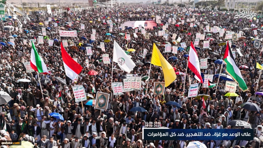 تحذير مليوني في صنعاء من أي عدوان أو تهجير للفلسطينيين 2