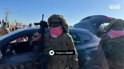 تصاویری از محل تبادل امروز اسرا در غزه
 2
