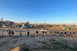 تصاویری از محل تبادل امروز اسرا در غزه
 5