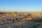 تصاویری از محل تبادل امروز اسرا در غزه
 6