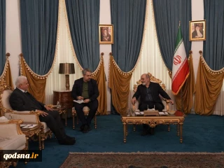 دیدار رئیس هیات حشد الشعبی عراق با دبیر شورای عالی امنیت ملی