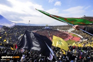 نداء قائد الثورة خلال مراسم تشييع الشهيدين نصر الله وصفي الدين/ المقاومة في مواجهة الغصب والظلم والاستكبار باقية