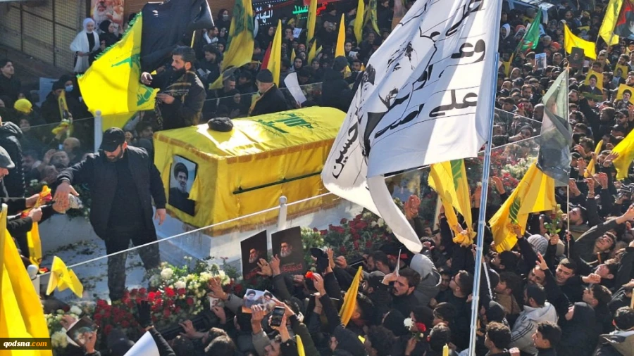 السيد الهاشمي إلى مثواه الأخير في ثرى بلدة دير قانون النهر الجنوبية 2