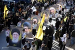 تصاویر حضور نمایندگان رهبر انقلاب در مراسم تشییع شهید صفی‌الدین 3
