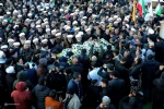 تصاویر حضور نمایندگان رهبر انقلاب در مراسم تشییع شهید صفی‌الدین 7