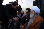تصاویر حضور نمایندگان رهبر انقلاب در مراسم تشییع شهید صفی‌الدین 8