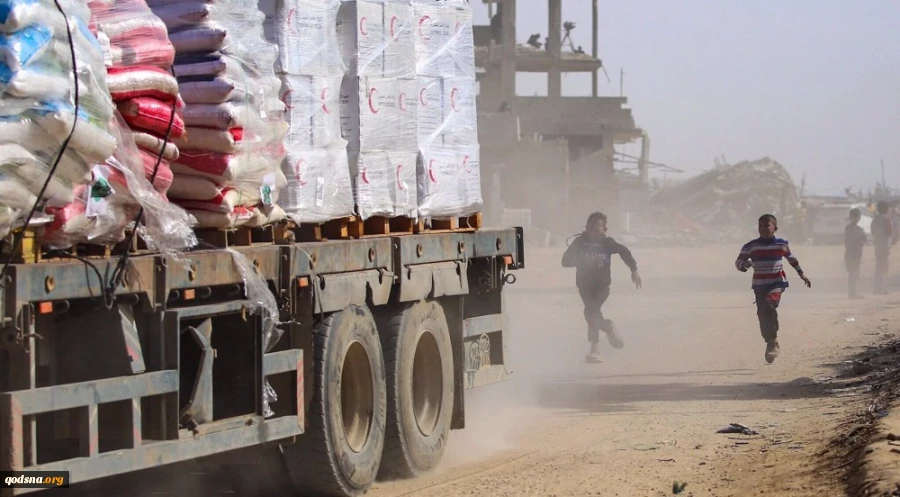 The Zionist regime has suspended the entry of humanitarian aid supplies to the Gaza Strip amid the termination of the first phase of the January 19 ceasefire agreement, with the Palestinian resistance movement Hamas denouncing the move as a “war crime” ag