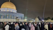 حضور 85 هزار نفر در نماز تراویح هفتمین شب رمضان در مسجد الاقصی 3