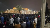 حضور 85 هزار نفر در نماز تراویح هفتمین شب رمضان در مسجد الاقصی 4