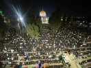 تصاویری از حضور گسترده و باشکوه شب گذشته 130 هزار نمازگزار فلسطینی در نماز تراویح مسجد الاقصی 4