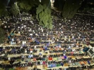 تصاویری از حضور گسترده و باشکوه شب گذشته 130 هزار نمازگزار فلسطینی در نماز تراویح مسجد الاقصی 8
