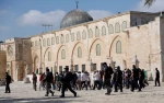 مسجدالاقصی در حصار نظامیان صهیونیست/ فلسطینیان سپر محکم این مکان مقدس هستند 2