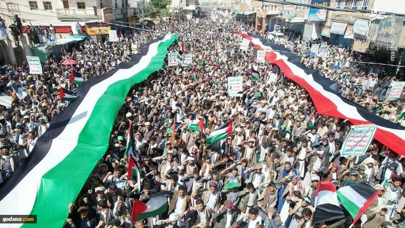 "زمینگیری متحدین در یمن و غزه" 2