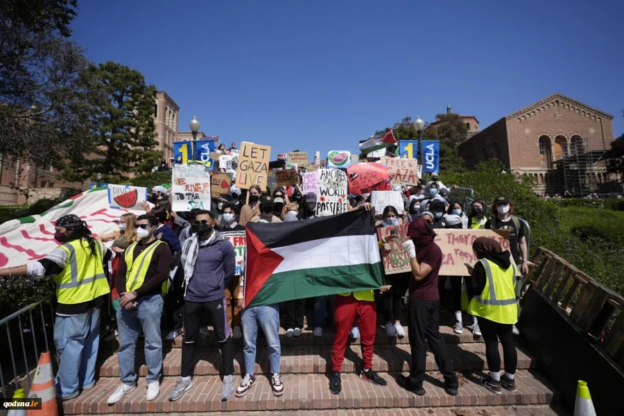 حامیان فلسطین از دانشگاه لس‌آنجلس شکایت کردند 2
