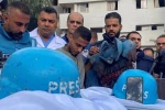 شهادت خبرنگار فلسطینی به همراه همسرش در غزه 2
