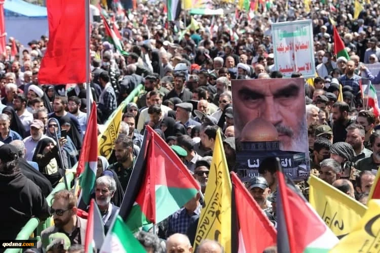 Millions march on Quds Day to support Palestinians amid Israeli genocide