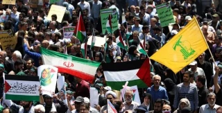 انطلاق مسيرات يوم القدس العالمي في أرجاء ايران