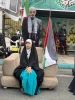 نماد شهید یحیی السنوار در راهپیمایی روز قدس 2