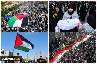 بيان مسيرات يوم القدس في إيران: يجب محاكمة نتنياهو جزار غزة