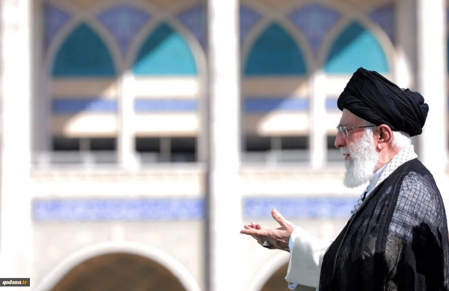 نماز عید سعید فطر به امامت رهبر معظم انقلاب آغاز شد 2
