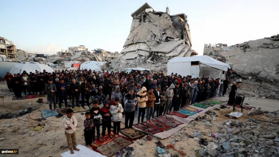 ‘A salute to steadfastness’:

Hamas says Palestinians mark Eid amid Israeli aggression, starvation