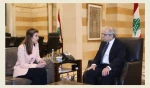 دیدار نخست وزیر لبنان با معاون فرستاده آمریکا به خاورمیانه 2