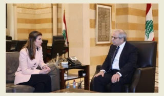 دیدار نخست وزیر لبنان با معاون فرستاده آمریکا