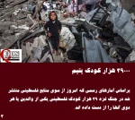 اینفوگرافی اختصاصی/آمارهای دهشتناک از جنایات رژیم صهیونیستی در غزه که رسانه‌های غربی سانسور می‌کنند 4