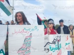 تجمع مقابل سفارت آمریکا در تونس در همبستگی با غزه 4