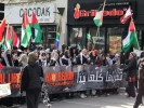 تظاهرات همبستگی با غزه در مونترال کانادا 2