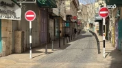 اعتصاب بازاریان بیت لحم واقع در جنوب بیت المقدس در حمایت از غزه  2