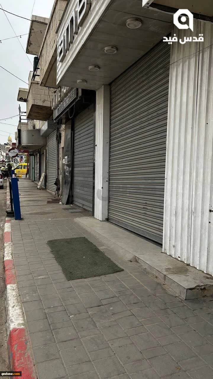 اعتصاب در جنین واقع در کرانه باختری در حمایت از غزه 2
