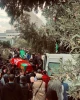 جوان تونسی با پرچم فلسطین تشییع شد 3