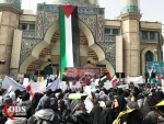 تجمع مردم تهران در میدان فلسطین در اعتراض به جنایات رژیم صهیونیستی (بخش دوم) 2